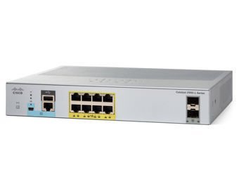 Cisco Catalyst 2960-L-8PS-LL 8 10/100/1000 PoE + 2 SFP LAN Lite