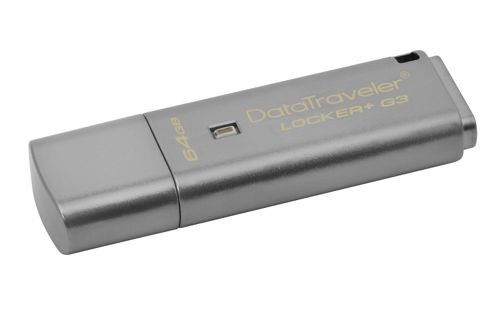 Kingston pamięć 64GB DT Locker+ G3 w/Automatic Data Security USB 3.0